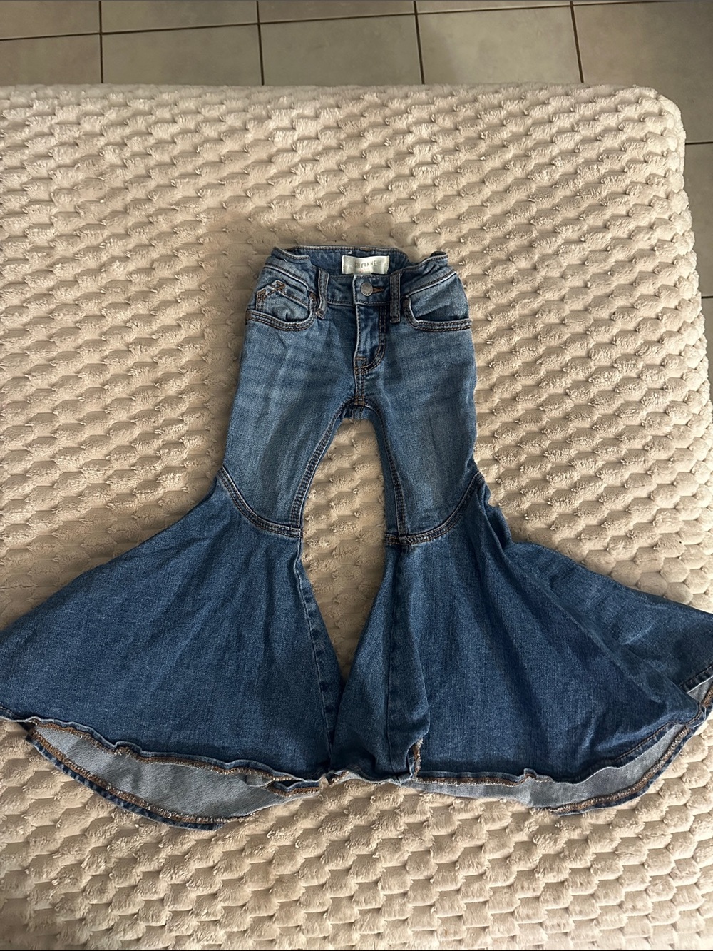 Bell bottom jeans